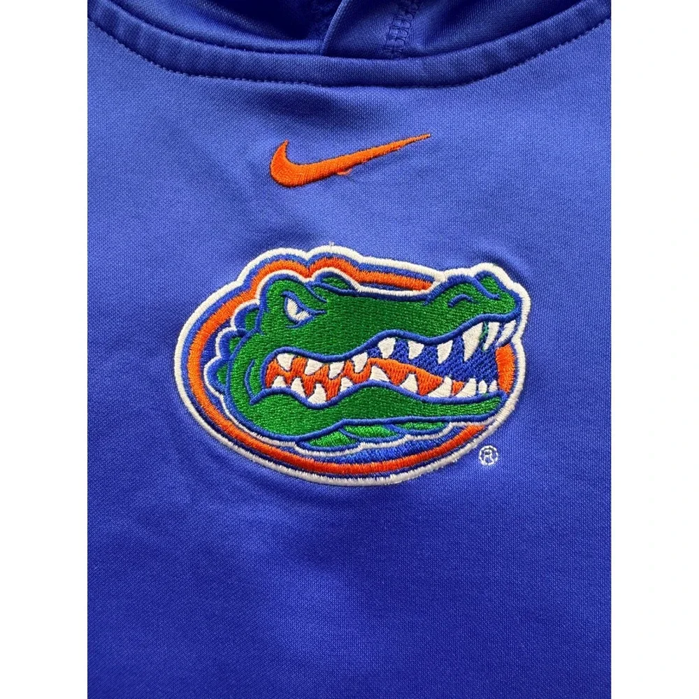 Nike Florida Gators Therma-FIT Hoodie Royal Blue Youth Large Collegiate Pullover